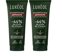 LUXÉOL - Shampooing Antichute - Volume & Brillance - Diminue La Chute De Cheveux - Soin Cheveux Enrichi En Extrait De Kératine - Fabriqué en Europe - 200ml (Lot de 2)