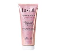 LUXEOL - Shampooing Brillance - Pour des cheveux brillants, hydratés et sans frisottis pendant 96h* - 95% Ingrédients d'Origine Naturelle - Fabriqué en France - 200 ml