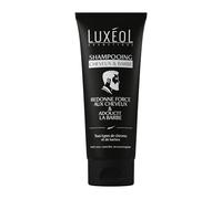 LUXÉOL - Shampooing Cheveux & Barbe - Action 2 en 1 - Force & Douceur