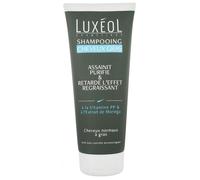 LUXÉOL - Shampooing Cheveux Gras - Assainit & Purifie - Fraîcheur, Douceur & Légèreté - Soin Cheveux Normaux À Gras - 86% D'Ingrédients D'Origine Naturelle - Fabriqué En France - 200ml