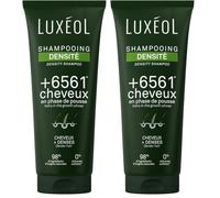 LUXEOL - Shampooing Densité - +6561 Cheveux En Phase De Pousse* - Augmente La Densité Capillaire - 98% D'Ingrédients D'Origine Naturelle - Sans Silicones - Fabriqué en France - 200 ml (Lot de 2)
