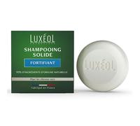 Luxéol - Shampooing Solide Fortifiant - Renforce, Nourrit & Hydrate - Pour Cheveux Secs - Made in France - 75 g