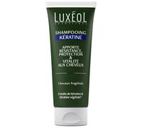 LUXEOL - Soin Shampooing Renforçant Cheveux Fragiles, Vitalité et Protection à la Kératine (200 mL) - Le Lot De 2
