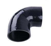 LUXERAD,Coude 90 degrés 3,5" ID (89mm) Coupleur silicone Tuyau,Prise d'air d'intercooler turbo renforcée 4 plis Tuyauterie industrielle Tuyaux hydrauliques