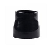 LUXERAD Raccord de tuyau en silicone renforcé universel à coude de 45 degrés - Réducteur de diamètre intérieur de 45 mm à 55 mm - Coupleur de tuyau - Longueur 3" (76 mm) - Pour admission d’air directe