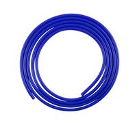 LUXERAD, Tuyau d'aspiration en silicone haute performance, diamètre intérieur = 4 mm, diamètre extérieur = 8 mm, longueur = 3 mètres, tuyau d'aspiration universel en silicone 4 mm x 8 mm, bleu