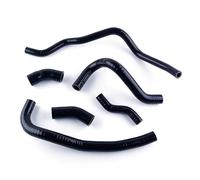 LUXERAD Tuyau de radiateur en silicone noir pour Yamaha V-Max 1200 VMX1200 1985-2007