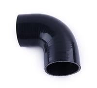LUXERAD, Tuyau d'embrayage, tuyau flexible en silicone, connecteur droit en silicone, 90 degrés, 90-ID83 mm, longueur 102 mm, 3 couches, tuyau turbo, refroidisseur intermédiaire, tuyau d'aspiration