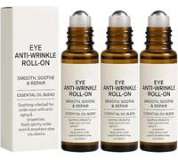 Luxeveria 10s Wrinklelift Serum - Luxeveria Eye Roller for Puffiness, Luxevéria Eye Anti Wrinkle Roll-On, Reduces Fine Lines Wrinkles, Dark Circles, Eye Lifting Cream, for All Skin Types (3Pcs)