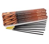 Luxflair bâtonnets d'encens Cannelle, Set de 10 Paquets de 8 bâtonnets d'encens (80 pièces), Longue durée d'incandescence d'env. 45min chacun