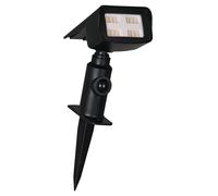 Luxform - Lampes solaires pour l'extérieur - Rosario - Lampes solaires pour l'extérieur - Lampes solaires pour balcons extérieurs - Applique Murale - Appliques extérieures - Plastique - Noir