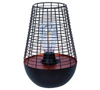 LUXFORM-Lanterne solaire coloris noir Chelsea - 27 cm