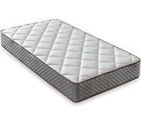 LUXIABED Matelas 135 x 190 cm, modèle Elixir. Viscoélastique double : faces différenciées. Confort + fermeté moyenne MemorySens. Hygiénique et respirant. Individuel. Couleur grise. Hauteur 22 cm