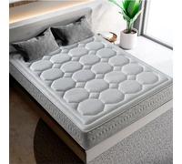 LUXIABED Matelas 90X200 Ressorts Ensachés Mousse à Mémoire Réversible Hiver/Été Individuel Anti-Acariens et Respirant Ressort Ensaché Ferme Moyenne Couleur Grise Modèle RoyalFresh Épaisseur 32 cm