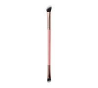 Luxie Rose Gold Nose Perfector Brush 182 - Dual-Ended Makeup Brushes for Contouring with Cream or Powder Products - Synthetic, Vegan Fibers - 1 pc