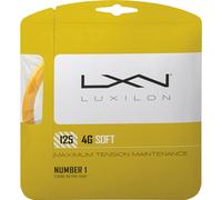 Luxilon 4g Soft 12.2 M Tennis Single String Doré 1.25 mm