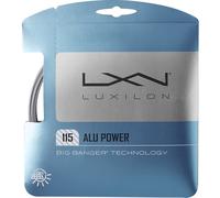 Luxilon Cordage de tennis Alu Power 115 1,15 mm Argent Mixte Set