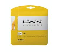 Luxilon Cordage de tennis 4G 125 1,25 mm 12,2 m Doré simple