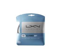 Luxilon Set Corde Alu Power Soft - 1,25mm (12,2 M), Tennis - Couleur Argent