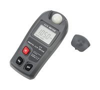 Luxmètre Numérique Illuminomètre Compact 0,1-200000lx 0,01-20000FC Testeur D'éclairement Affichage Numérique LCD Plage Automatique Arrêt Automatique Luxmètre Photomètre Portable
