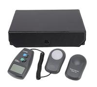 Luxmètre numérique luxmètre électronique photomètre d'éclairement portatif Plage d'affichage LCD 2 mah ABS LX Portable avec écran LCD 0,7 Pouces pour Plantes Jardin école Bureau