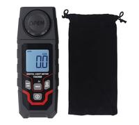 Luxmètre Numérique, Luxmètre Portable 200 000 LX Pieds Bougies Luxmètre Testeur de Lumens D'éclairement, Photomètre LED pour Culture de Plantes, Photographie de Film