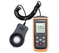 Luxmètre numérique Posemètre Numérique Portable LCD Fotometro Photographie Luminomètre Max Min 0-200000 LUX Photomètre Testeur D'éclairement pour Maisons, Agriculture et entrepôts