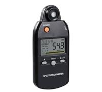 Luxmètre PAR, Spectroradiomètre Quantique PPFD, mesure spectre complet 320-800 nm | Analyse UV, visible & IR, rendu des couleurs, tests croissance plantes | Enregistrement données, MAX/MIN/MOY