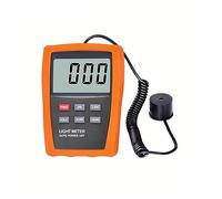 Luxmètre, Posemètre, Luxmètre Numérique LCD 10-200000 CD/m2 Compteur De Lumière Détecteur De Luminosité UV Linéaire for Les Yeux CRT TV Écran LED Maintien des Données