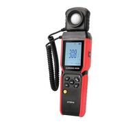 luxmètre, UT381A Éclairementmètre Numérique Portatif Intelligent avec Communication Bluetooth/Luxmètre 400000 LX 99 Jeux De Données