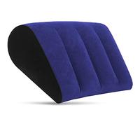 LuxoCare Oreiller Gonflable Portable - Oreiller de Camping de Voyage pour Dormir, Oreiller de lit pour l'apnée du Sommeil, Les douleurs dorsales, Le Reflux Acide et Le soulagement des Genoux