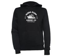 Luxogo Bubba Gump Shrimp Unisexe Noir Sweat À Capuche Homme Femme Unisex Black Hoodie Men's Women's