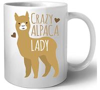 Luxogo Fou Alpaga Dame Céramique Tasse Mug