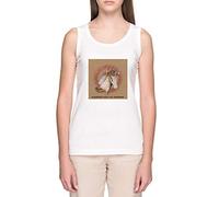 Luxogo Godspeed You! Black Emperor T-Shirt Femme Blanc Tank T-Shirt Women's White Tank T-Shirt