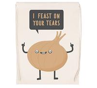 Luxogo I Feast On Your Tears! Sac de Sport Beige à cordon De Serrage Unisexe Drawstring Bag Gym