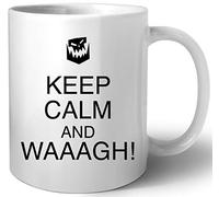 Luxogo Keep Calm And Waaagh! Céramique Tasse Mug