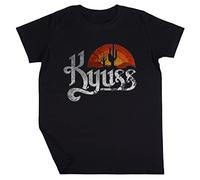 Luxogo Kyuss Music Group Garçon Filles Unisexe Noir T-Shirt Manches Cortes Kids Black T-Shirt