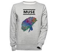 Luxogo Muse The 2nd Law Unisexe Gris Pull Homme Femme Unisex Grey Jumper Men's Women's