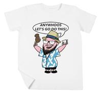 Luxogo Pagination M Demain Garçon Filles Unisexe Blanc T-Shirt Manches Cortes Kids White T-Shirt