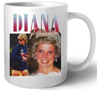 Luxogo Princess Diana Rap Hip Hop Céramique Tasse Mug