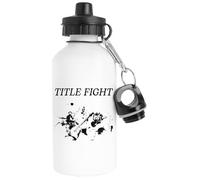 Luxogo Title Fight Bouteille d'Eau en Acier Inoxydable Voyageur Blanche Water Bottle Stainless Steel Traveller White