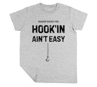 Luxogo Vie comme Un Gréeur Garçon Filles Unisexe Gris T-Shirt Manches Cortes Kids Grey T-Shirt