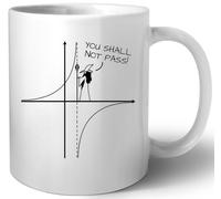 Luxogo You Shall Not Pass Funny Math Algebra Céramique Tasse Mug