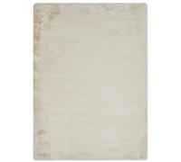 -LUXOR- living Coste - Tapis Moelleux pour Chambre à Coucher - Idéal pour Une Utilisation comme Descente de lit - Tapis Confortable en Fourrure d'agneau - 120 x 170 cm - Beige