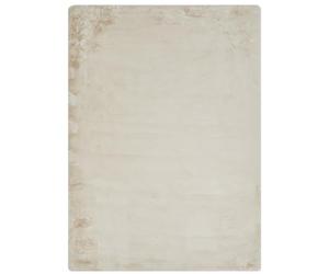 -Luxor- Living Coste - Tapis Moelleux pour Chambre à Coucher - Idéal pour Une Utilisation comme Descente de lit - Tapis Confortable en Fourrure d'agneau - 160 x 230 cm - Beige