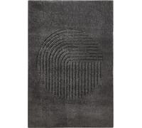 -LUXOR- living Tapis Enna au Design Moderne, Effet très Profond, idéal pour Le Salon, la Salle à Manger, 160 x 230 cm, Anthracite