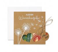 Luxorielle Carte d'anniversaire Porte-Billet, Cadeau d'argent à souhaits | Cadeau d'argent pour réaliser des souhaits, carte kraft avec enveloppe, pour bons, billets et billets de banque