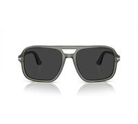 Persol Homme PO3328S 110348 Lunettes de soleil Acétate Gris Gris Pilote Polarisé Antireflet