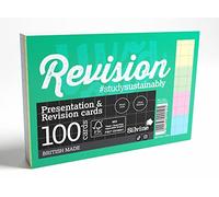 Luxpad Revision Lot de 100 cartes flash A6 carrées 10 mm Couleurs assorties