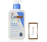 Luxpaks Lingette nettoyante avec nettoyant et shampooing Cerave Baby Wash (236,8 g) - Pour un bain de bébé sans déchirures